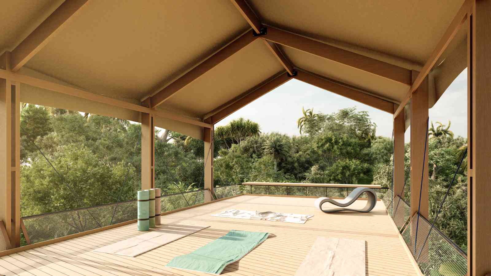 Yoga deck