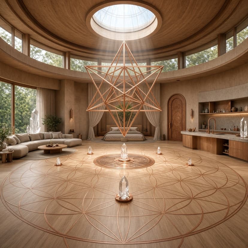 Toroidal Field Sanctuary — interior field chamber